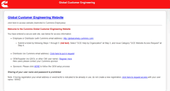 Desktop Screenshot of gce.cummins.com