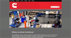 Desktop Screenshot of cummins.pl
