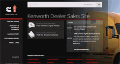 Desktop Screenshot of kenworth.cummins.com